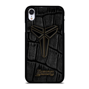 LA LAKERS NBA BLACK SKIN iPhone XR Case Cover