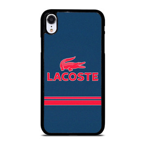 LACOSTE RED BLUE LOGO iPhone XR Case Cover LACOSTE RED BLUE LOGO iPhone XR Case Cover