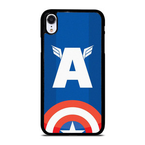 MARVEL CAPTAIN AMERICA SYMBOL iPhone XR Case Cover
