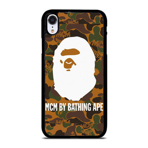 MCM BAPE BATHING APE CAMO iPhone XR Case Cover