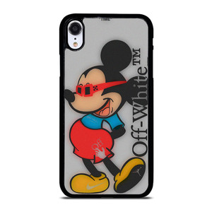 MICKEY MOUSE OFF WHITE ART iPhone XR Case Cover MICKEY MOUSE OFF WHITE ART iPhone XR Case Cover