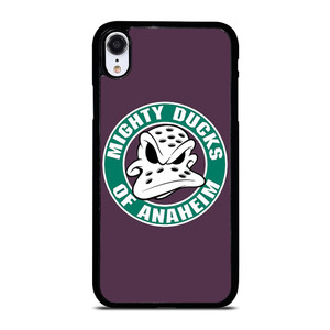 MIGHTY DUCKS HOCKEY BADGE iPhone XR Case Cover MIGHTY DUCKS HOCKEY BADGE iPhone XR Case Cover