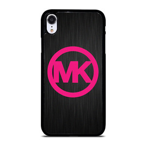 MK MICHAEL KORS PINK WOOD LOGO iPhone XR Case Cover MK MICHAEL KORS PINK WOOD LOGO iPhone XR Case Cover