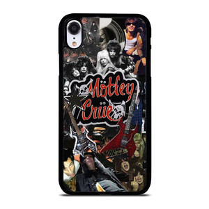 MOTLEY CRUE METAL BAND COLLAGE iPhone XR Case Cover