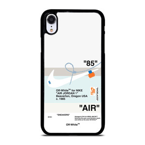 NIKE AIR JORDAN OFF WHITE iPhone XR Case Cover NIKE AIR JORDAN OFF WHITE iPhone XR Case Cover