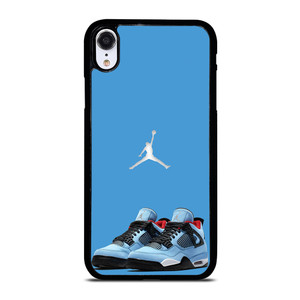 NIKE AIR JORDAN TRAVIS SCOTT BLUE iPhone XR Case Cover NIKE AIR JORDAN TRAVIS SCOTT BLUE iPhone XR Case Cover
