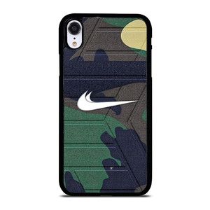 NIKE SWOOSH CAMO ARMY iPhone XR Case Cover