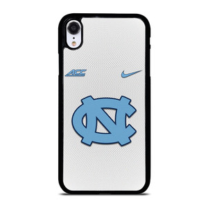 NORTH CAROLINA TAR HEELS WHITE CARBON iPhone XR Case Cover