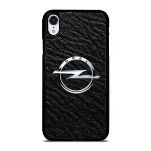 OPEL LEATHER LOGO iPhone XR Case Cover