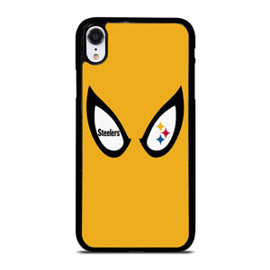 PITTSBURGH STEELERS SPIDERMAN LOGO iPhone XR Case Cover