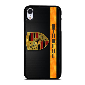 PORSCHE CARBON LIST LOGO iPhone XR Case Cover