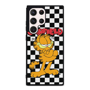 GARFIELD CAT CHECKERBOARD  Samsung Galaxy S23 Ultra Case Cover