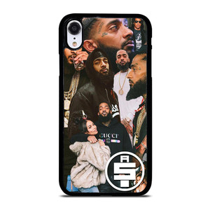 RAPPER NIPSEY HUSSLE COLLAGE iPhone XR Case Cover