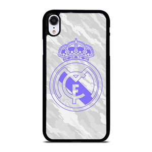 REAL MADRID MARBLE LOGO iPhone XR Case Cover