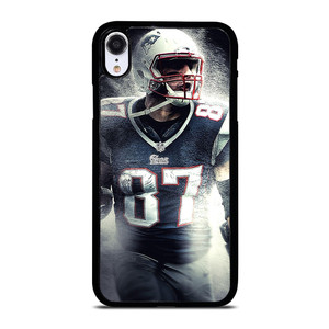 ROB GRONKOWSKI NEW ENGLAND PATRIOT iPhone XR Case Cover