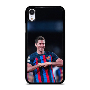 ROBERT LEWANDOWSKI BARCELONA iPhone XR Case Cover