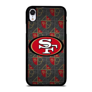 SAN FRANCISCO 49ERS LOGO PATTERN iPhone XR Case Cover