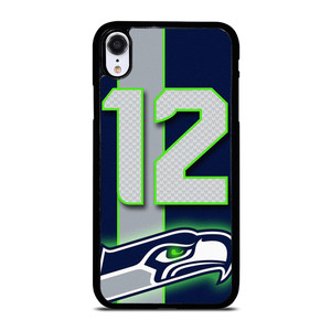 SEATTLE SEAHAWKS NFL 12 MAN LOGO iPhone XR Case Cover