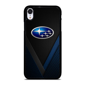 SUBARU BLUE CARBON EMBLEM iPhone XR Case Cover