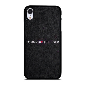 TOMMY HILFIGER LOGO LEATHER iPhone XR Case Cover