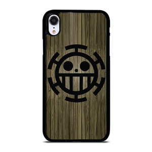 TRAFALGAR LAW ONE PIECE WOOD SYMBOL iPhone XR Case Cover