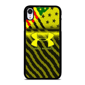 UNDER ARMOUR AMERICAN FLAG YELLOW iPhone XR Case Cover