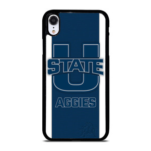 UTAH STATE AGGIES CARBON LOGO iPhone XR Case Cover UTAH STATE AGGIES CARBON LOGO iPhone XR Case Cover