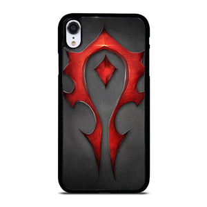 WORLD OF WARCRAFT HORDE LOGO iPhone XR Case Cover WORLD OF WARCRAFT HORDE LOGO iPhone XR Case Cover