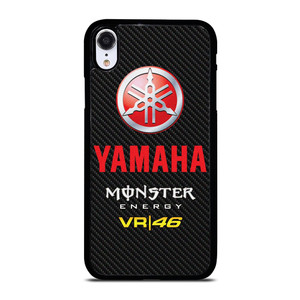 YAMAHA RACING VR46 CARBON LOGO iPhone XR Case Cover YAMAHA RACING VR46 CARBON LOGO iPhone XR Case Cover