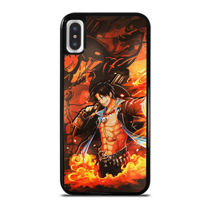 ACE ONE PIECE COOL ANIME iPhone X / XS Case Cover