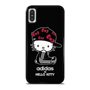 ADIDAS X HELLO KITTY BLACK iPhone X / XS Case Cover