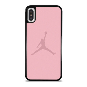AIR JORDAN PINK LOGO iPhone X / XS Case Cover