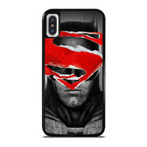 BATMAN SUPERMAN SYMBOL iPhone X / XS Case Cover