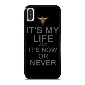 BON JOVI ROCK BAND LYRICS ICON iPhone X / XS Case Cover