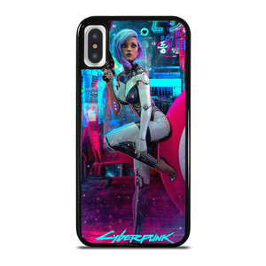 CYBERPUNK 2077 GIRL ANIME iPhone X / XS Case Cover