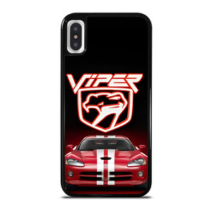 DODGE VIPER VINTAGE LOGO iPhone X / XS Case Cover DODGE VIPER VINTAGE LOGO iPhone X / XS Case Cover