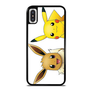 EEVEE PIKACHU POKEMON ANIME iPhone X / XS Case Cover EEVEE PIKACHU POKEMON ANIME iPhone X / XS Case Cover