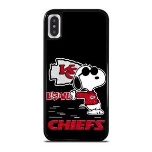 KANSAS CITY CHIEFS NFL SNOOPY iPhone X / XS Case Cover