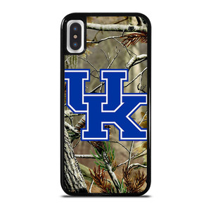 KENTUCKY WILDCATS UNIVERSITY CAMO LOGO iPhone X / XS Case Cover