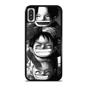 KID LUFFY ACE SABO ONE PIECE iPhone X / XS Case Cover