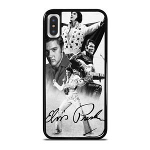 KING ELVIS PRESLEY BLACK WHITE iPhone X / XS Case Cover