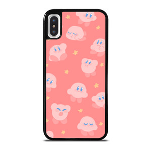 KIRBY GAMES PATTERN iPhone X / XS Case Cover