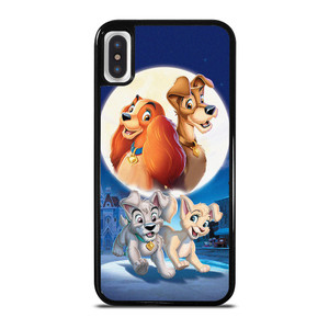 LADY AND THE TRAMP CARTOON DISNEY iPhone X / XS Case Cover