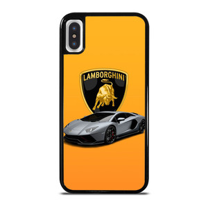 LAMBORGHINI ORANGE EMBLEM iPhone X / XS Case Cover