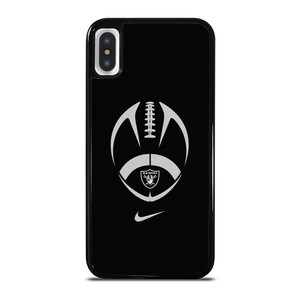 LAS VEGAS RAIDERS NIKE LOGO iPhone X / XS Case Cover