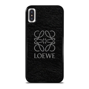 LOEWE LEATHER LOGO iPhone X / XS Case Cover
