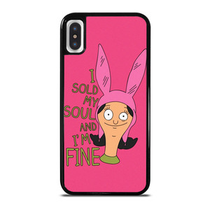 LOUISE BELCHER FUNNY SAYINGS iPhone X / XS Case Cover