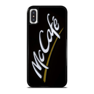 MCDONALD MCCAFE LOGO iPhone X / XS Case Cover