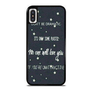 MELANIE MARTINEZ QUOTES iPhone X / XS Case Cover