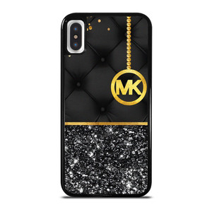MICHAEL KORS LEATHER DIAMOND iPhone X / XS Case Cover